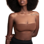 BYE-BRA – Body tape 5 m x 6.5 cm + 3 pairs of nipple covers brown