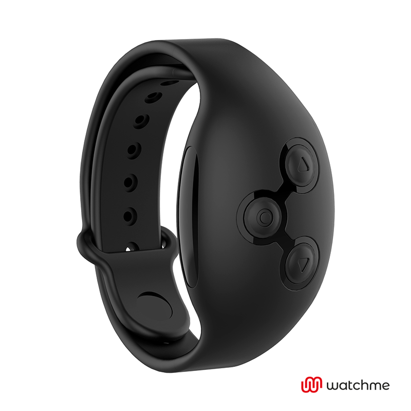 BLACK&SILVER Agron – Cockring-Uhr mit Fernbedienung