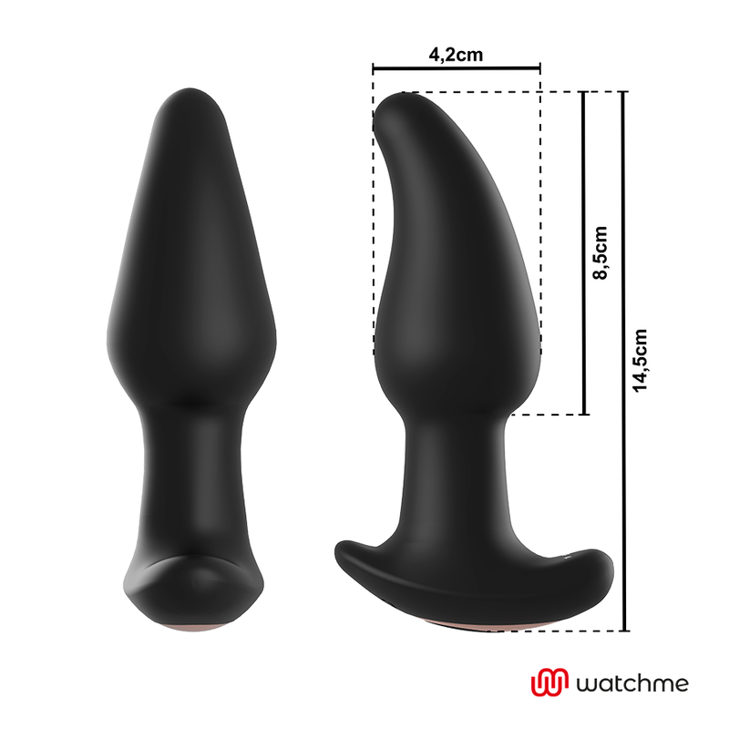 ANBIGUO Amadeus – Analvibrator mit rotierenden Perlen und Watchme-Fernbedienung