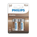 Philips – Alkaline Batterien C LR14, 2er-Blister