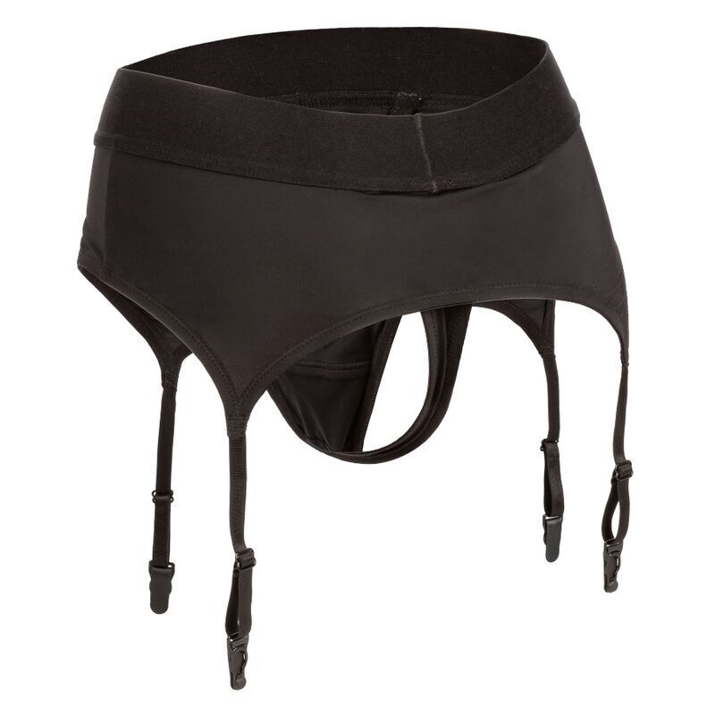 CALEXOTICS – BOUNDLESS THONG WITH GARTER