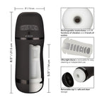 CALEXOTICS Optimum Power Pulsar – Vibrierender Saug-Masturbator