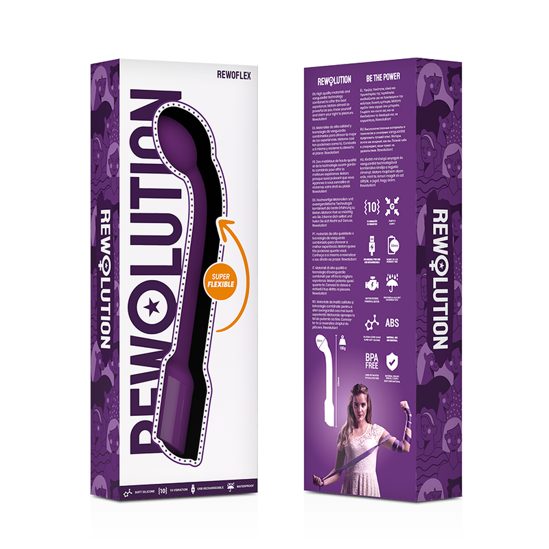 REWOLUTION RewoFlex – Vibratore stimolatore flessibile del punto g