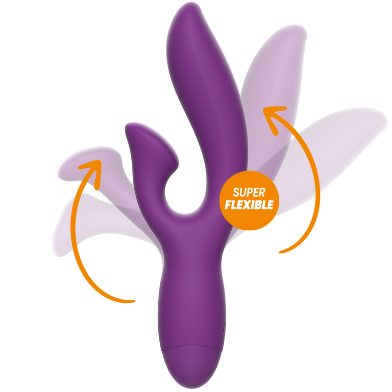 REWOLUTION RewoFun – Vibrateur flexible avec lapin