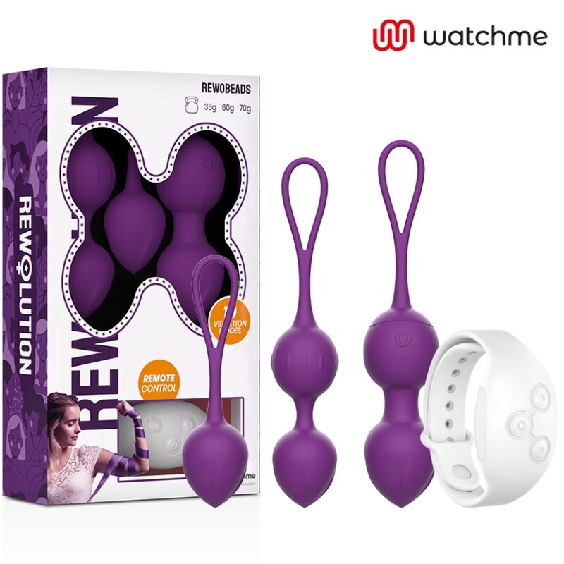 REWOLUTION RewoBeads – Balles vibrantes télécommande avec technologie watchme