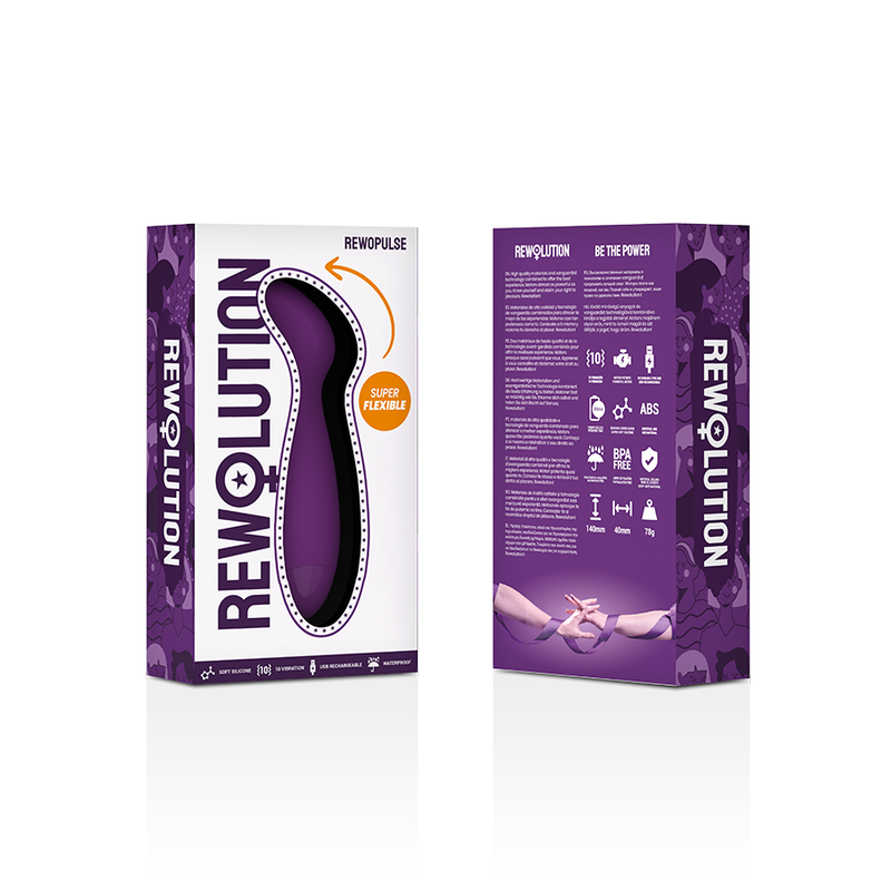 REWOLUTION RewoPulse – Flexible vibrator g-point stimulator