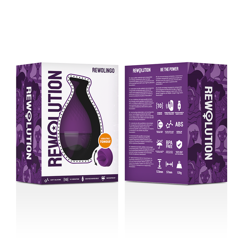 REWOLUTION RewoLingo – Vibrateur avec langue