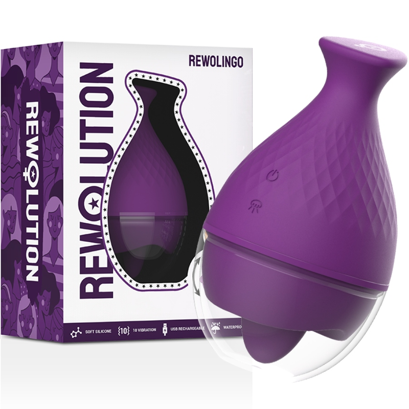 REWOLUTION RewoLingo – Vibrateur avec langue