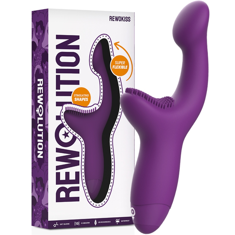 REWOLUTION RewoKiss – Vibratore punto per stimolatore