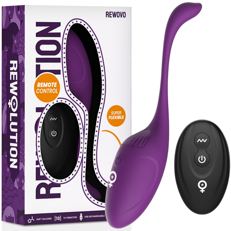 REWOLUTION RewoVo – Vibratore uovo telecomando
