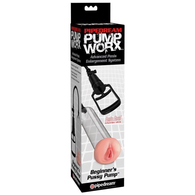 PUMP WORX – Beginner penis pump with vagina sleeve