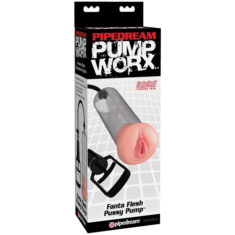 PUMP WORX Fanta Flesh – Erektionspumpe mit Vagina