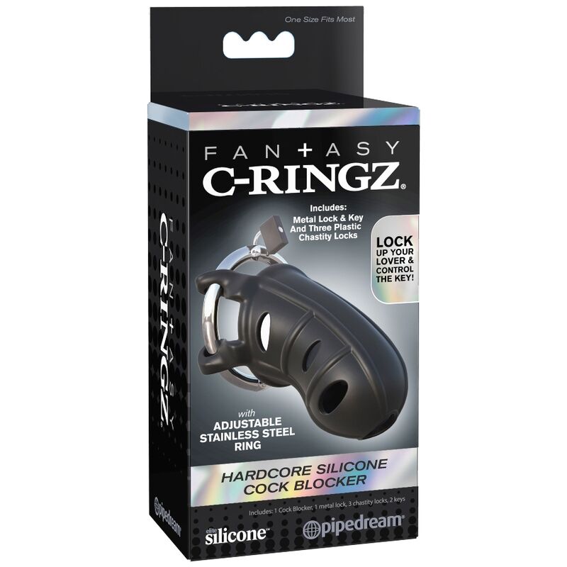 FANTASY C-RINGZ – Extreme silicone cock blocker