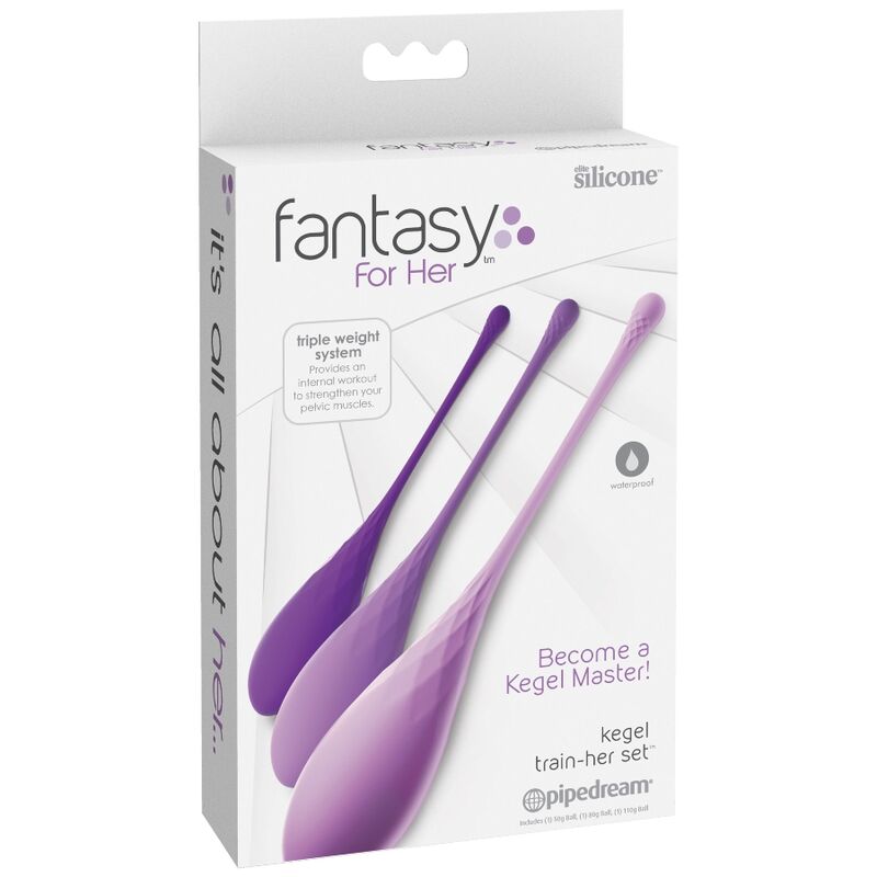 FANTASY FOR HER Kegel Train-Her – Treno di Kegel set