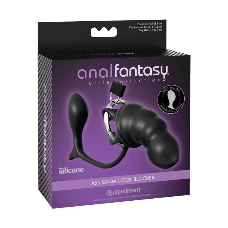 ANAL FANTASY ELITE COLLECTION – Ass-Gasm Cock Blocker