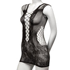 CALEXOTICS – PEEK-A-BOO MINI DRESS ONE SIZE