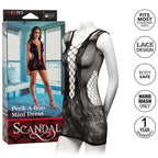 CALEXOTICS – PEEK-A-BOO MINI DRESS ONE SIZE