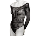 CALEXOTICS – SCANDAL SHOULDER BODY SUIT ONE SIZE