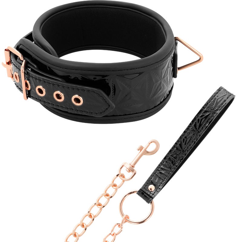 BEGME – BLACK EDITION PREMIUM COLLARE IN PELLE VEGANA