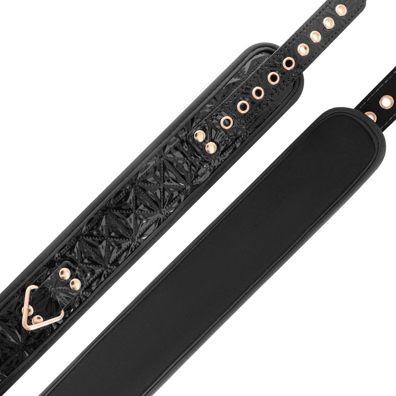 BEGME – BLACK EDITION PREMIUM COLLARE IN PELLE VEGANA