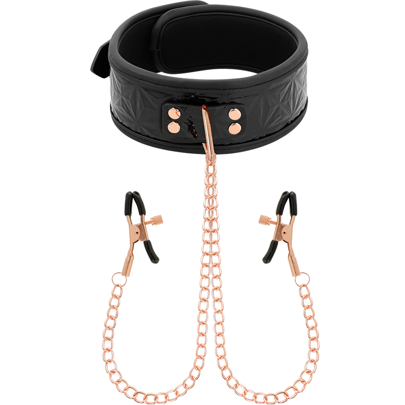BEGME – BLACK EDITION COLLARE CON MORSETTI PER CAPEZZOLI