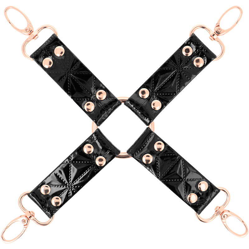 BEGME Black Edition – Hogtie-Verbindung aus veganem Leder
