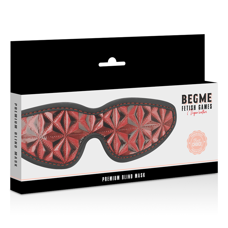 BEGME Red Edition – Premium-Blindmaske mit Neoprenfutter