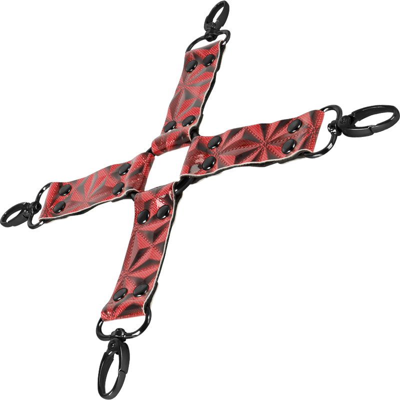 BEGME Red Edition – Cravate de porc en cuir végan premium édition rouge