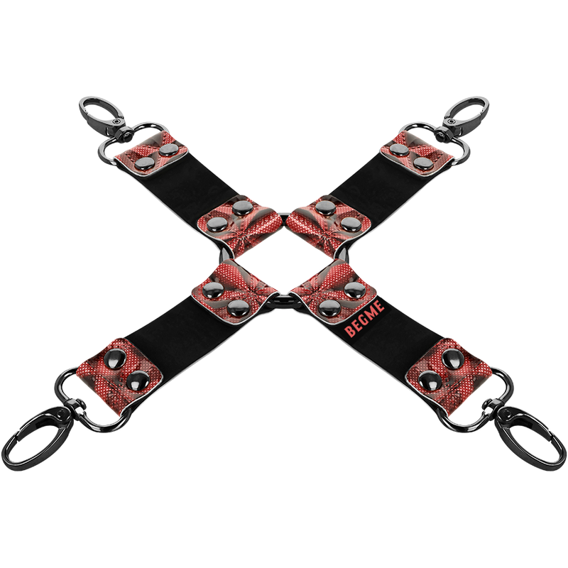 BEGME Red Edition – Premium vegan leather hog tie