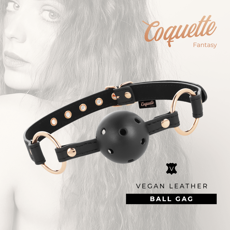COQUETTE CHIC DESIRE FANTASY – Atmungsaktiver Ballknebel, verstellbar