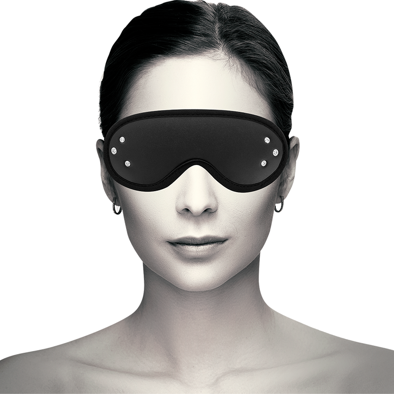 COQUETTE CHIC DESIRE FANTASY – Vegan leather blind mask with neoprene lining
