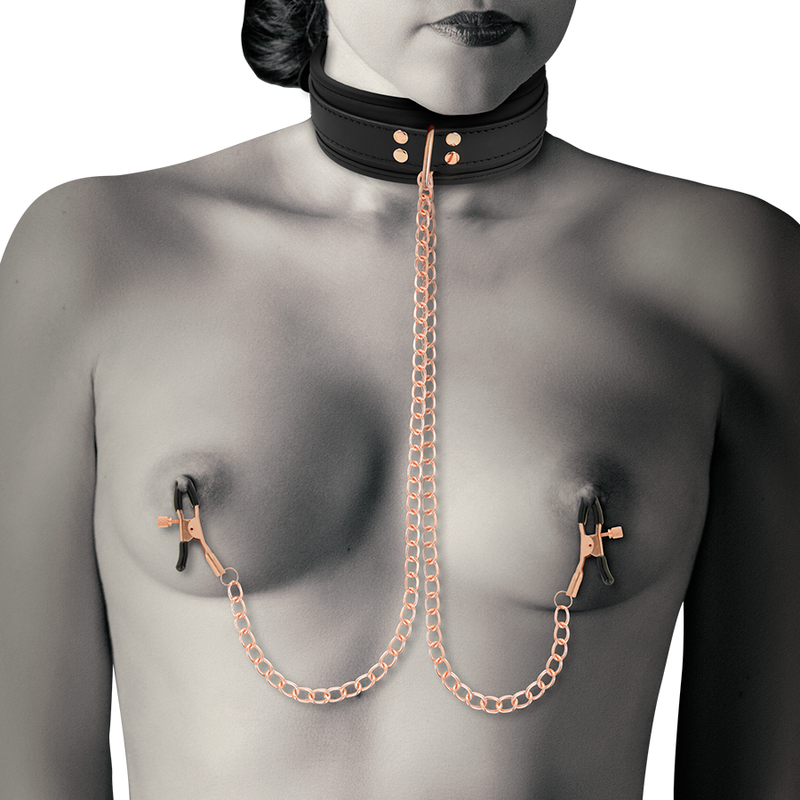 COQUETTE CHIC DESIRE FANTASY – Collier pince tip fantaisie avec doublure en néoprène