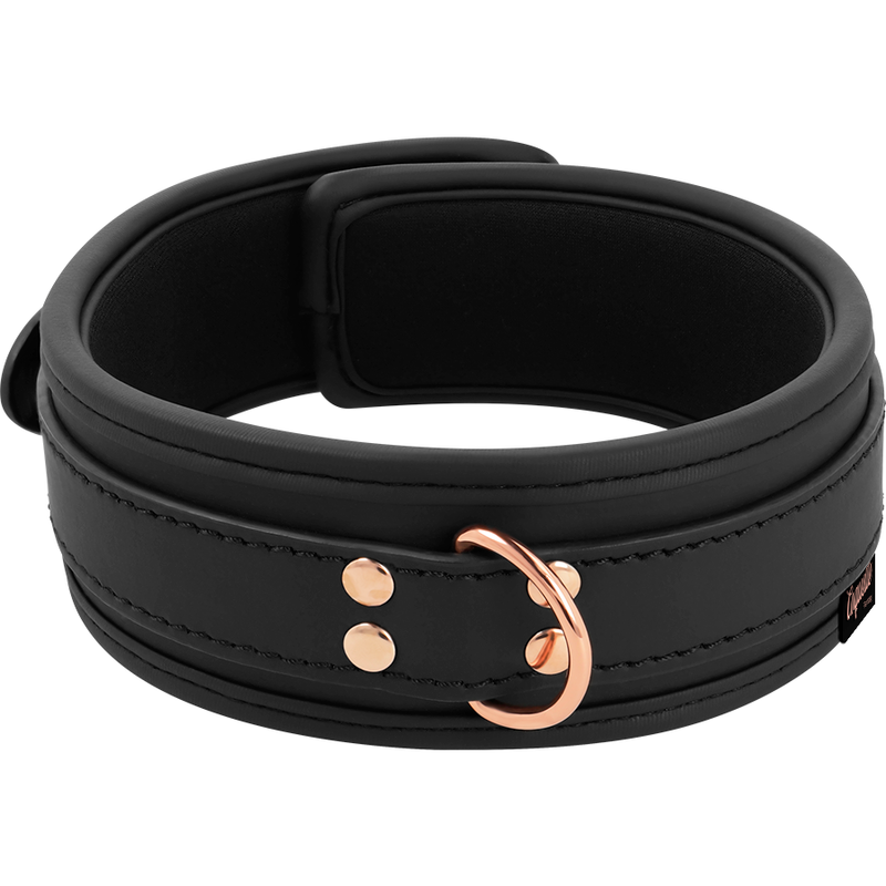 COQUETTE CHIC DESIRE FANTASY – Collana in pelle fantasia vegana con cinturino e fodera in neoprene