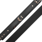 COQUETTE CHIC DESIRE FANTASY – Sklaven-Halsband mit Leine, veganes Leder