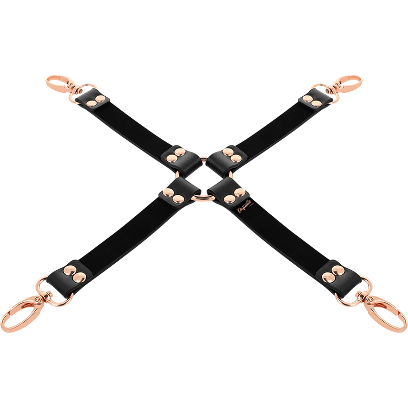 COQUETTE CHIC DESIRE FANTASY – Vegan leather hog tie
