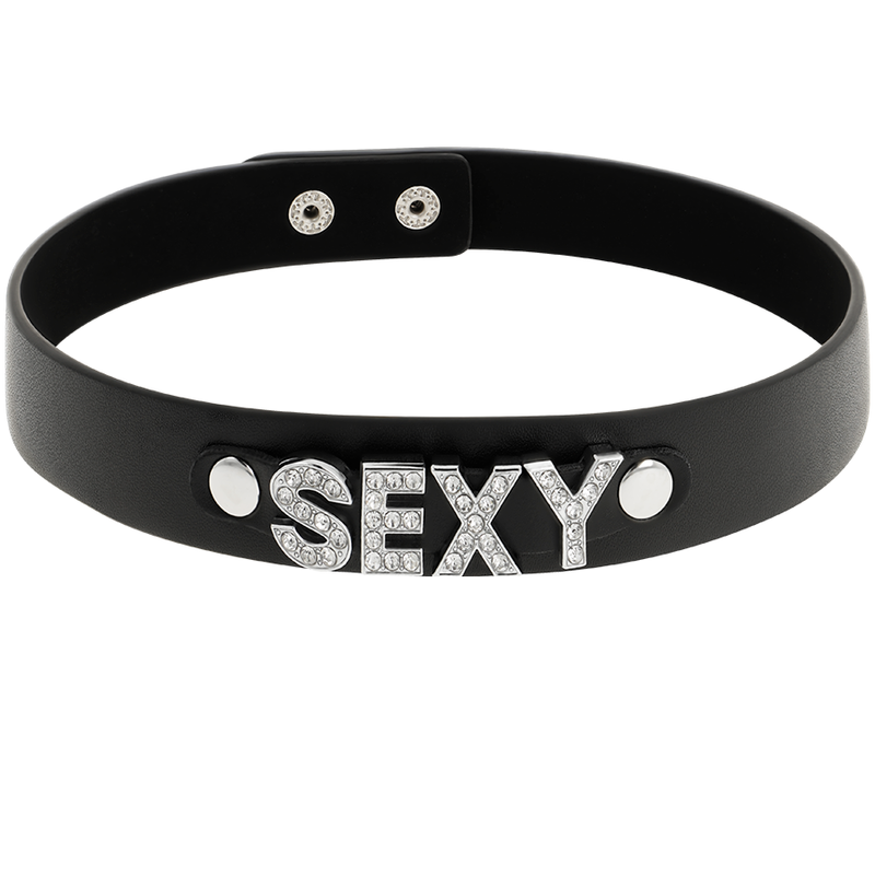 COQUETTE CHIC DESIRE – Ras de cou Sexy en cuir végan