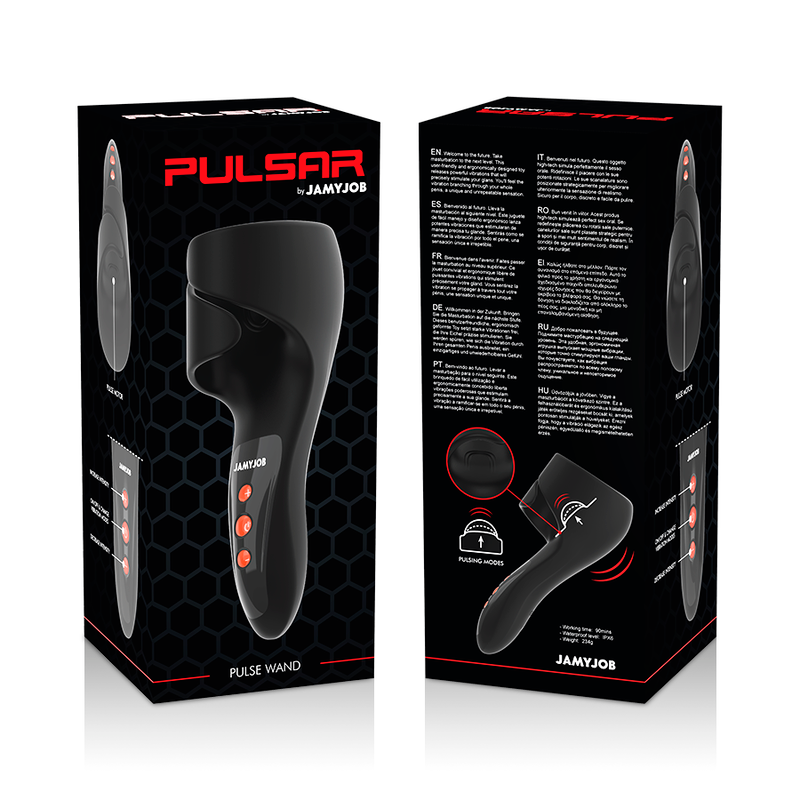 JAMYJOB Pulsar – Wand vibration and pulsation modes