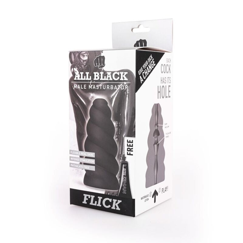 ALL BLACK Flick – Masturbator