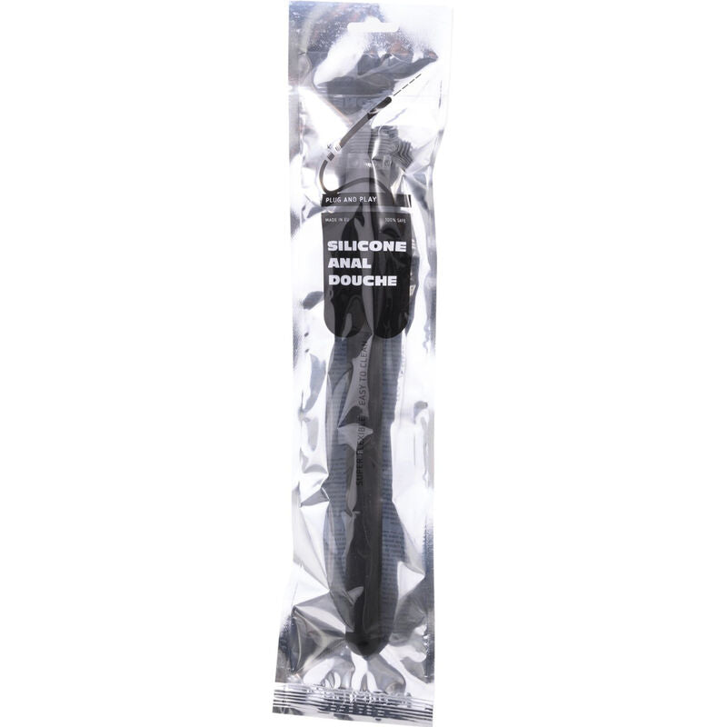 ALL BLACK – SHOWER ANAL SILICONE 27 CM