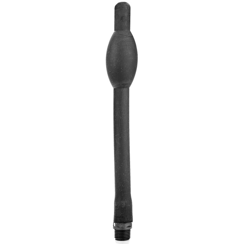 ALL BLACK – DOCCIA ANALE HINCHABLE IN SILICONE 27 CM
