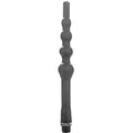ALL BLACK – DOCCIA ANALE CON PERLINE IN SILICONE 27 CM