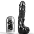 ALL BLACK – Realistischer Anal-Dildo, 20 cm