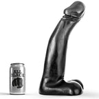 ALL BLACK – Realistischer Fisting-Dildo schwarz, 29 cm