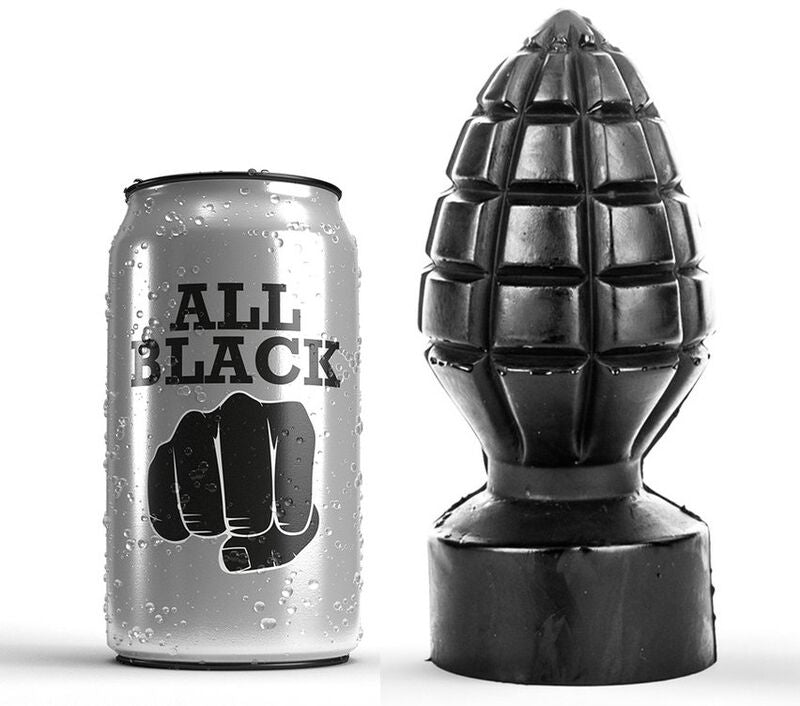 ALL BLACK – Analstecker, 14 cm