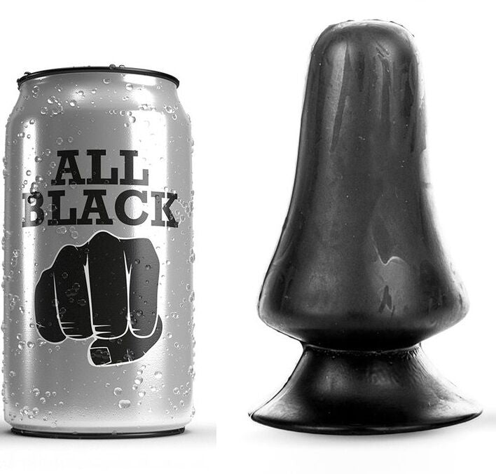 ALL BLACK – Plug anale 12 cm
