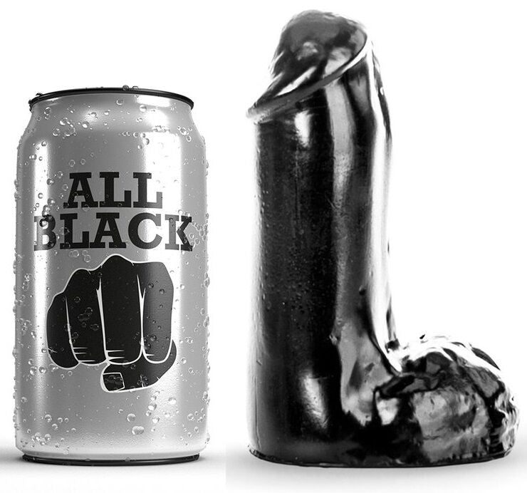 ALL BLACK – Dildo realistico 13 cm