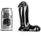 ALL BLACK – Realistischer Dildo, 14 cm