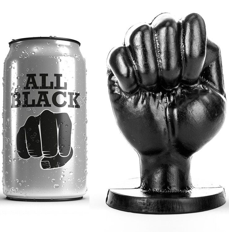 ALL BLACK – Faust-Analplug, 13 cm