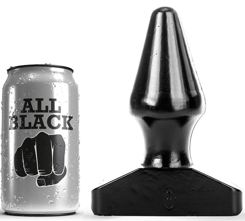 ALL BLACK – Plug anal 15,5 cm