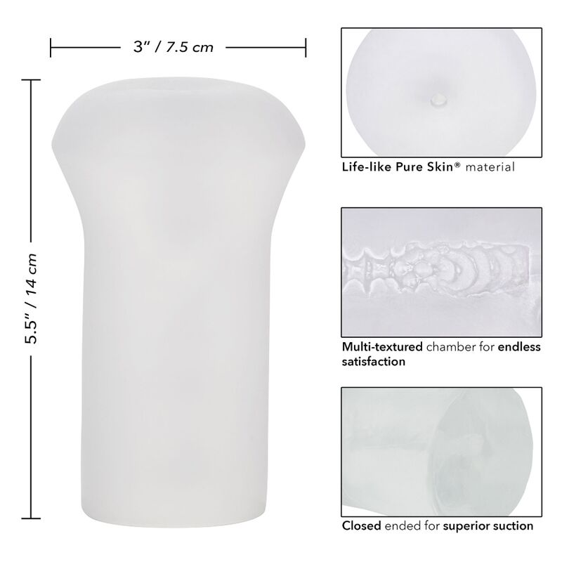 CALEXOTICS – COUPEUR SANS LIMITES TRANSPARENT